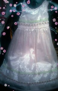 Shimmering pink EASTER maxi